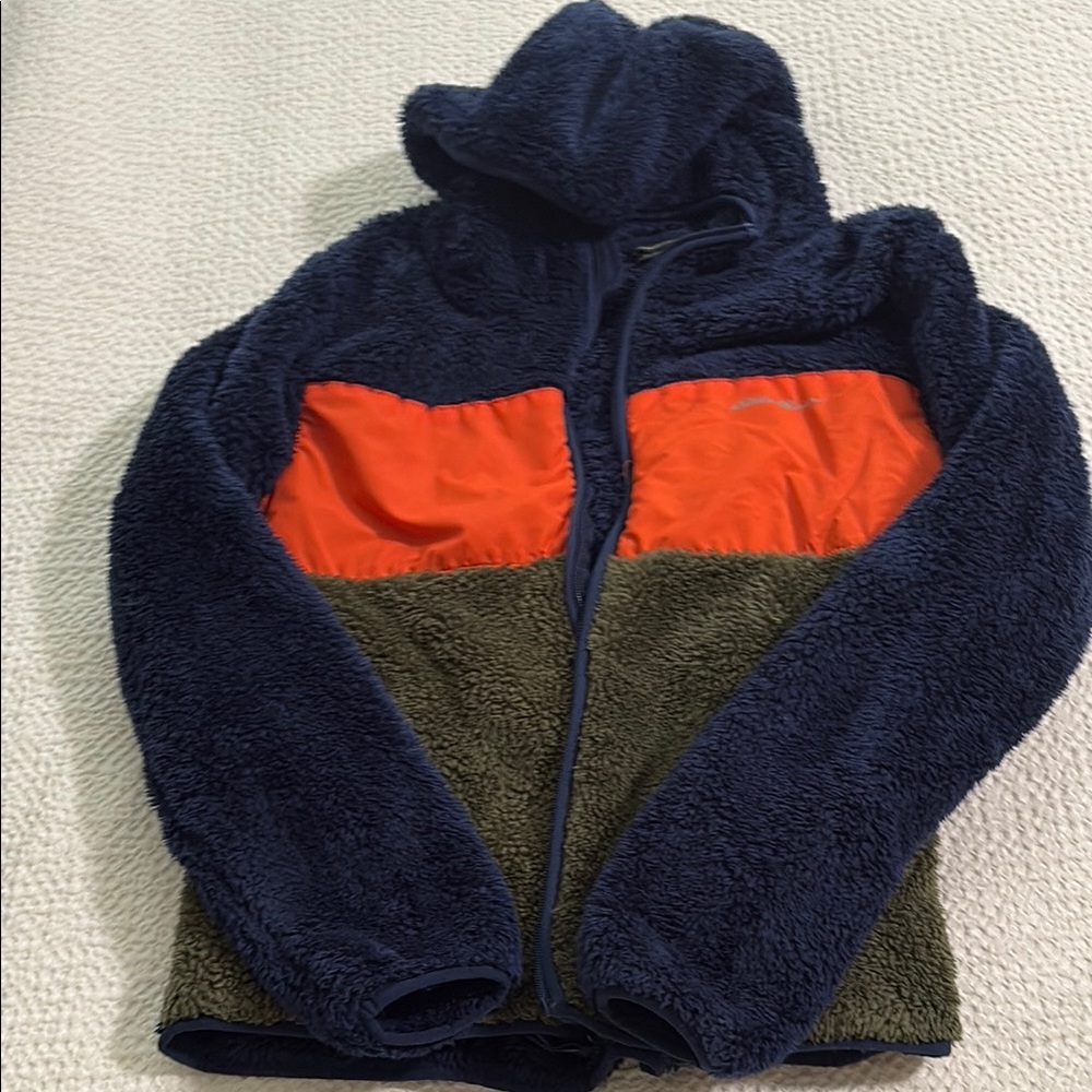 Eddie Bauer Navy Fleece Jacket